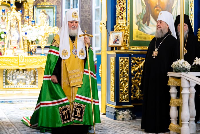 Read more about the article На заседании Священного Синода прозвучало сообщение Святейшего Патриарха Московского и всея Руси Кирилла о Первосвятительском визите в Республику Казахстан